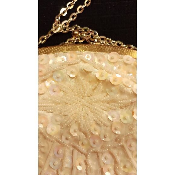 Vintage evening bag made in Hong Kong. In good condition. 4+4 - Picture 5 of 8